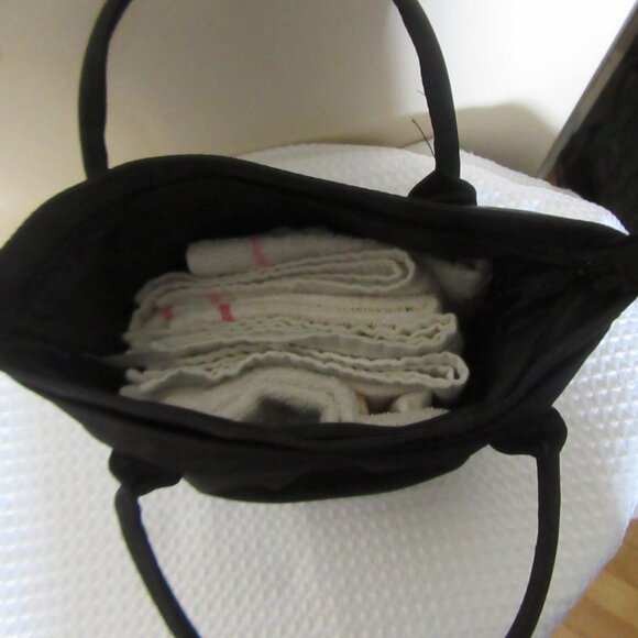 Ladies Black  Handbag purse - Picture 7 of 8